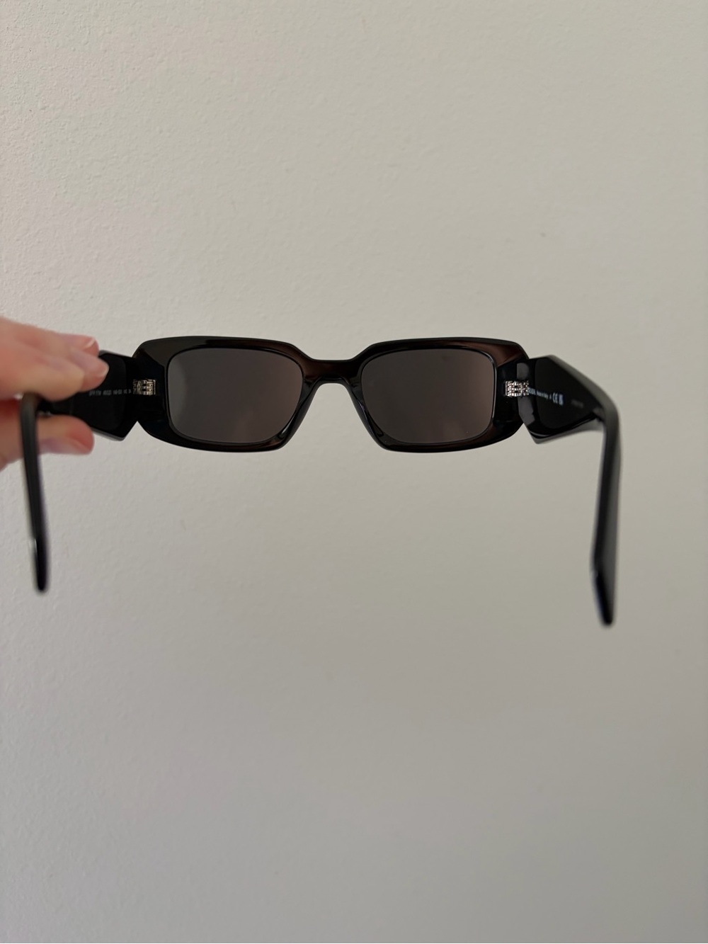 Prada Black Geometric Sunglasses - Picture 6 of 11